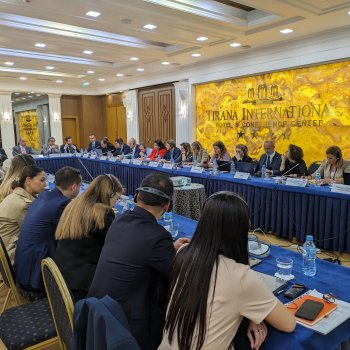 Стартовый семинар Тематический компонент 2: Содействие реадмиссии, добровольному возвращению и устойчивой реинтеграции, Тирана, ноябрь 2023 г.